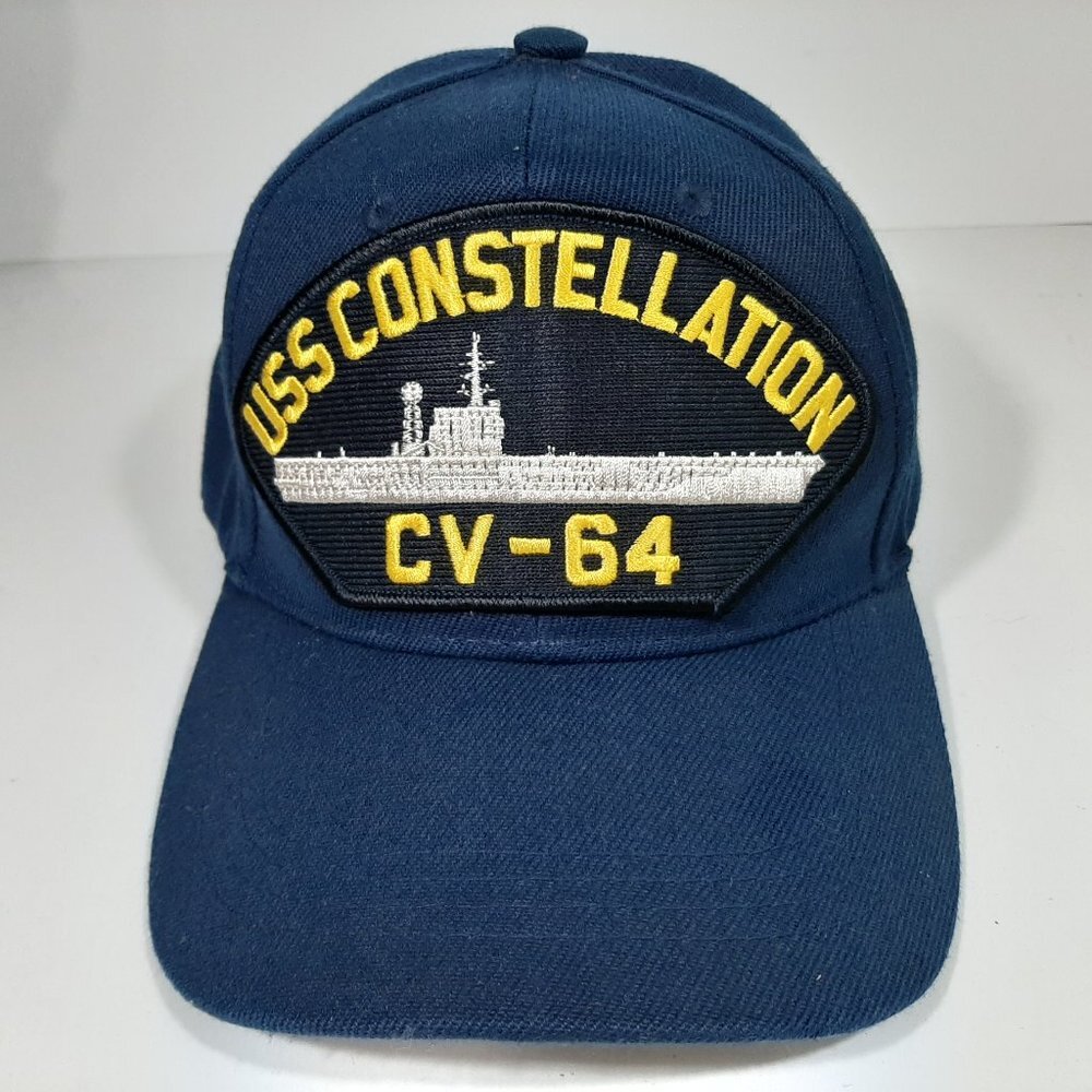 U.S. Navy USS Constellation CV-64 Men's Patch Cap